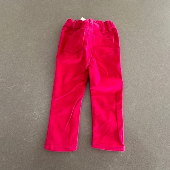 NWT-J. Crew Factory Kids 3T Pink Corduroy Pants - Picture 5 of 5